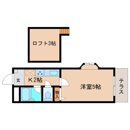 新清水駅 バス27分  三保ふれあい広場下車：停歩10分 1階の物件間取画像